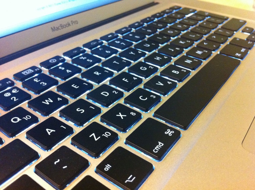 Scrabble Tiles Laptop Keyboard