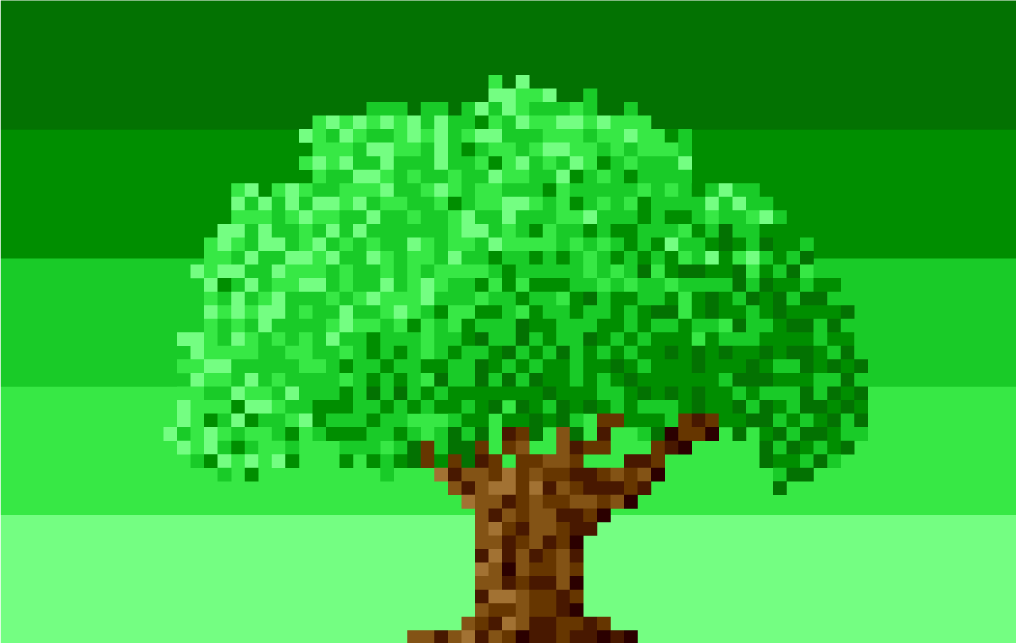 8-Bit Tree Logo